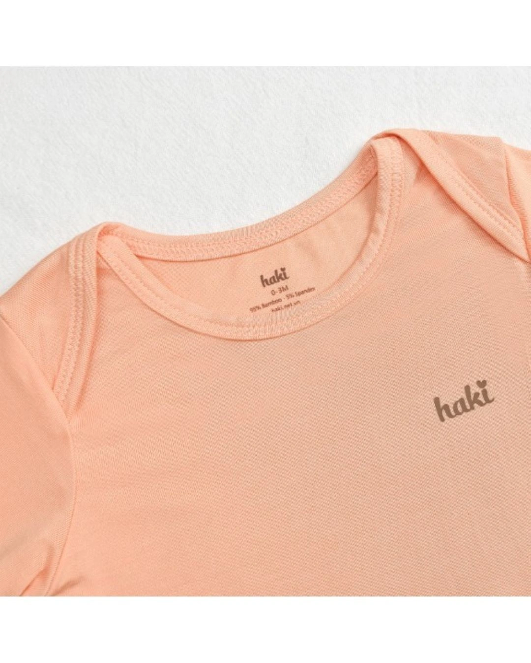 Bodysuit tay dài Haki BB044 màu vàng chanh 13