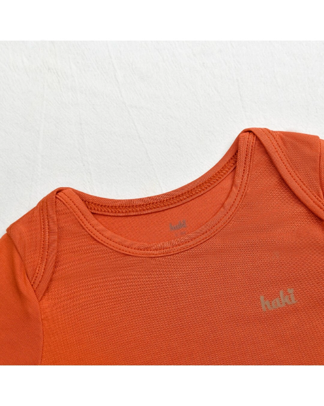 Bodysuit tay dài Haki BB044 màu vàng chanh 18