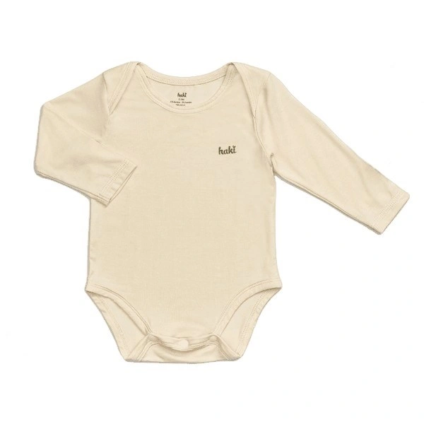 Bodysuit tay dài Haki BB044 màu kem 1