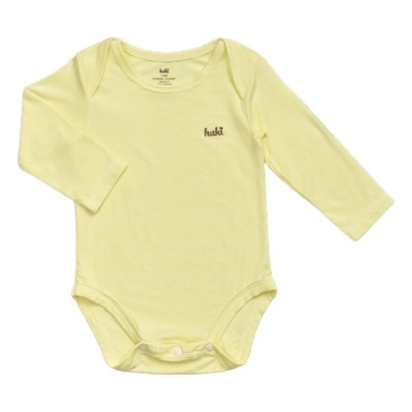 Bodysuit tay dài Haki BB044 màu vàng chanh 1