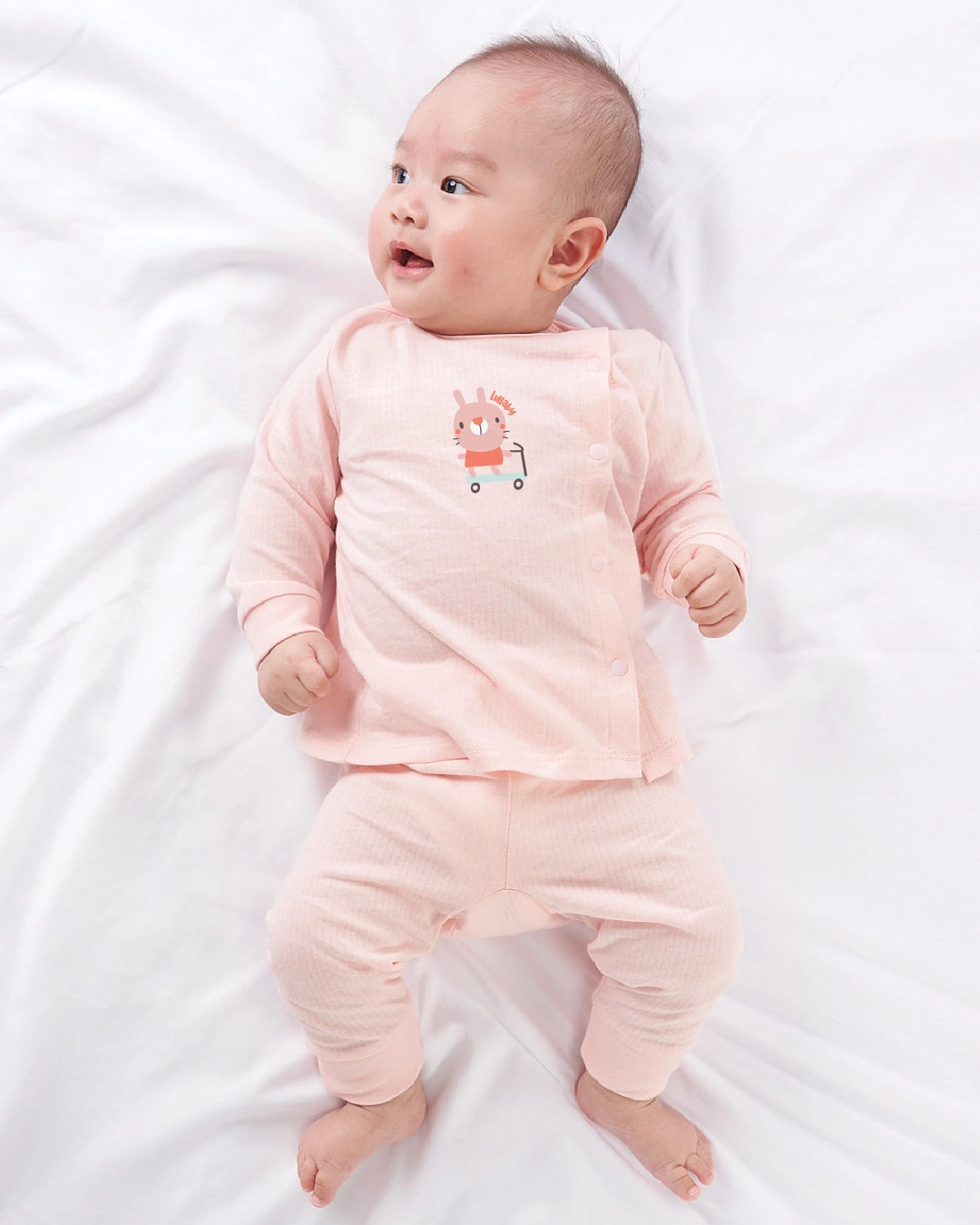 Bộ tay dài Lullaby NH108V màu trắng 11