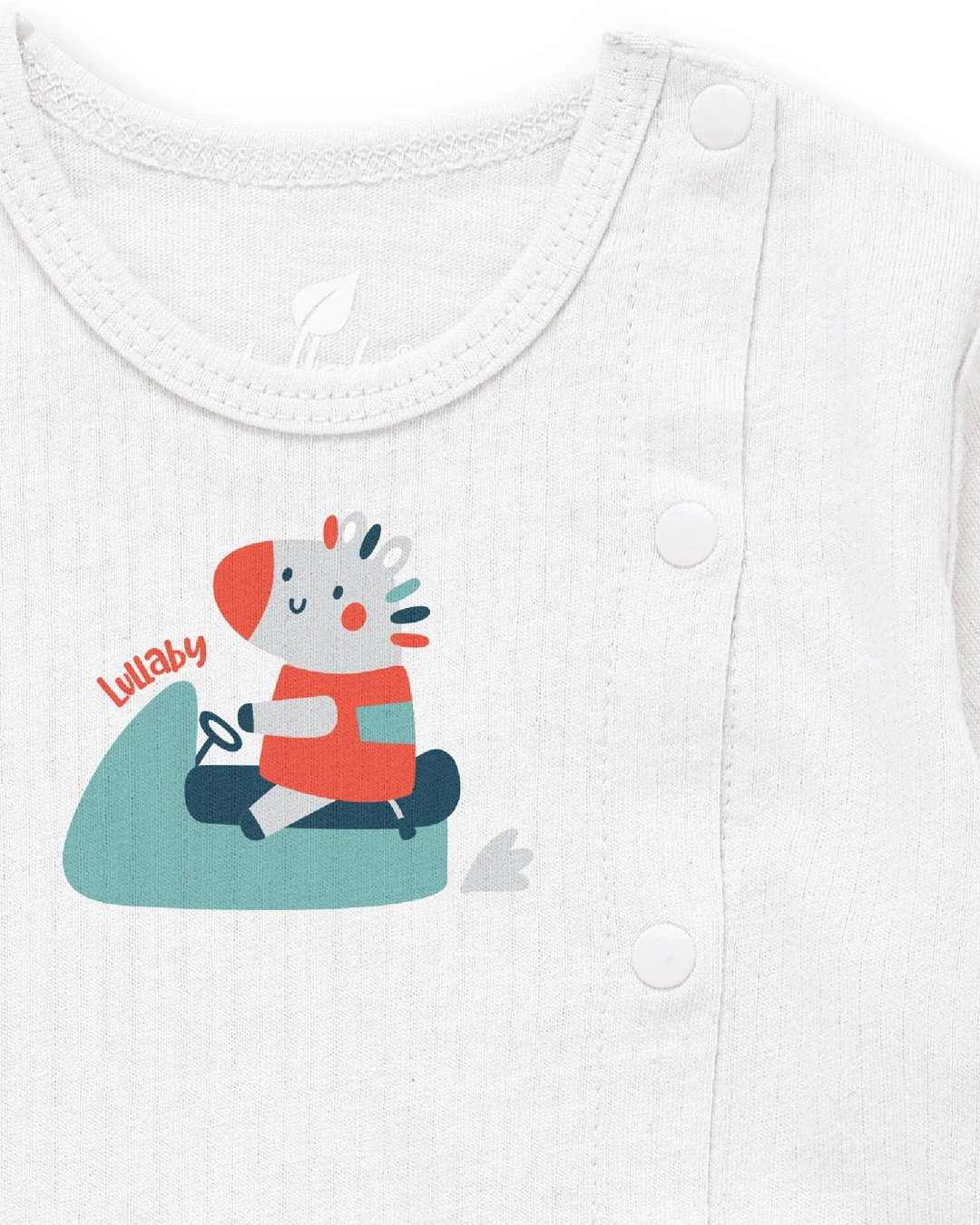 Bộ tay dài bé gái Lullaby NH108V màu cam 6