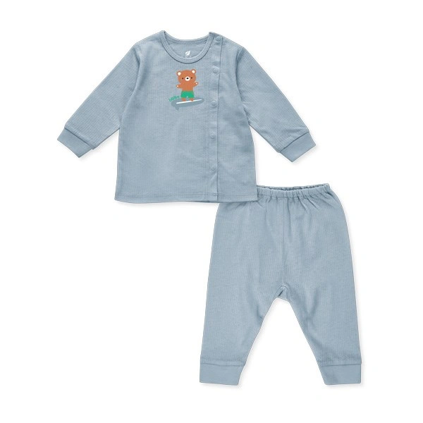 Bộ tay dài Lullaby NH108V màu xanh dương 1