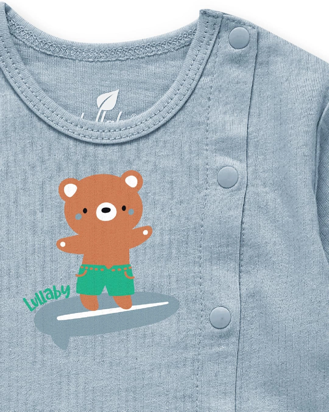 Bộ tay dài Lullaby NH108V màu xanh dương 2