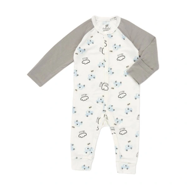 Bodysuit bé trai Lullaby NH114V màu xanh nhạt 6