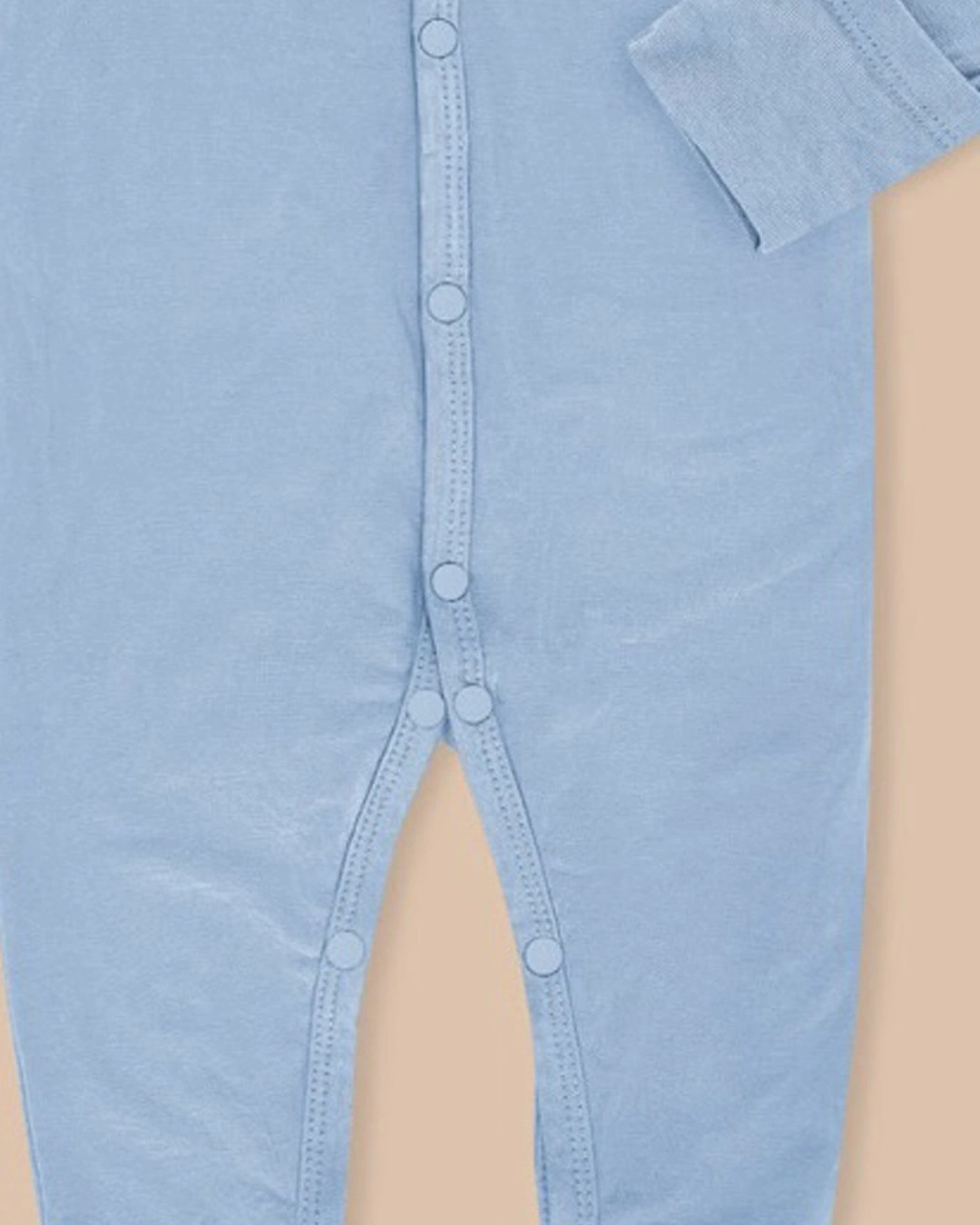 Bodysuit bé trai Lullaby NH114V màu xanh nhạt 3