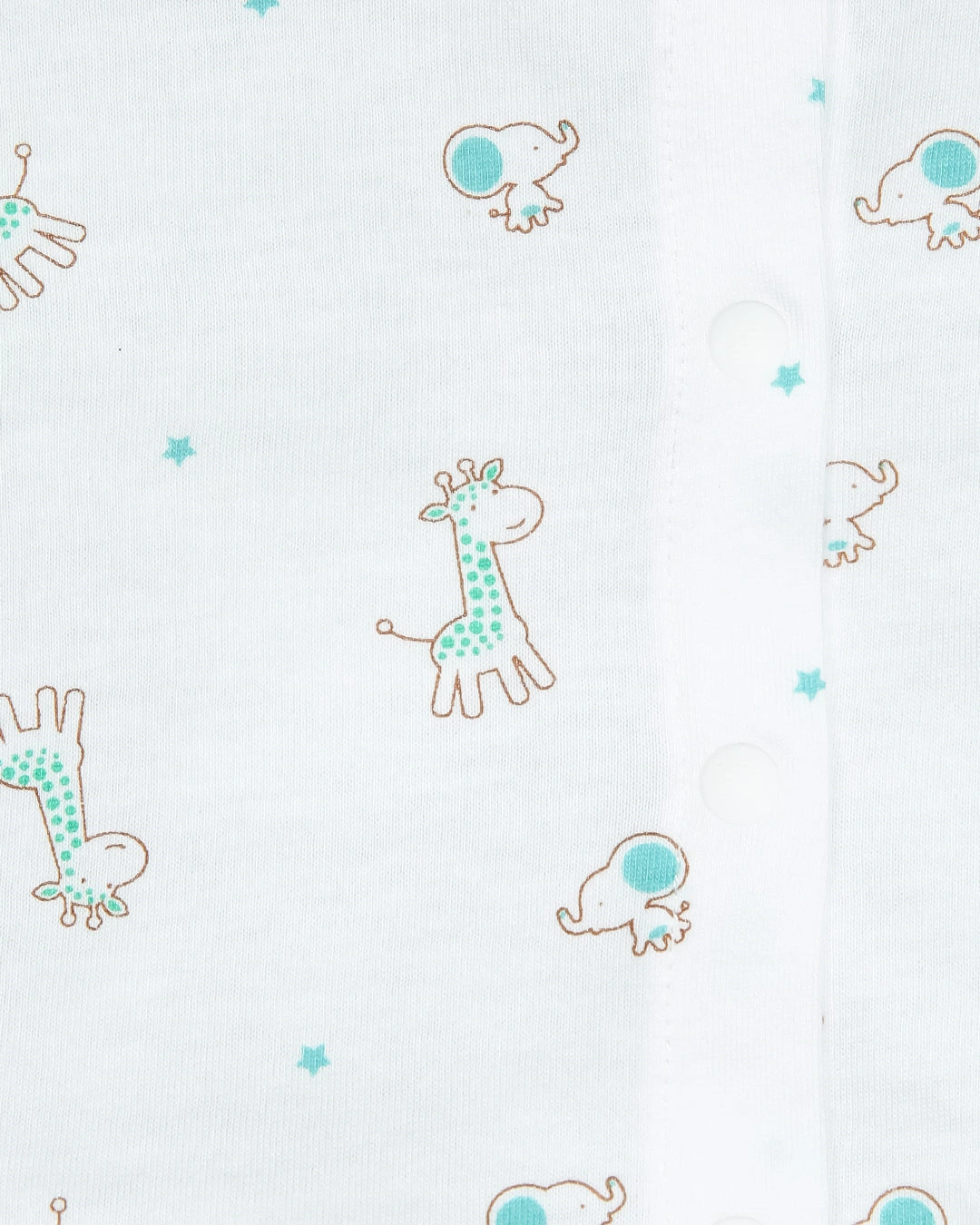 Set bộ tay ngắn bé trai Lullaby NH203V màu trắng - xanh 6