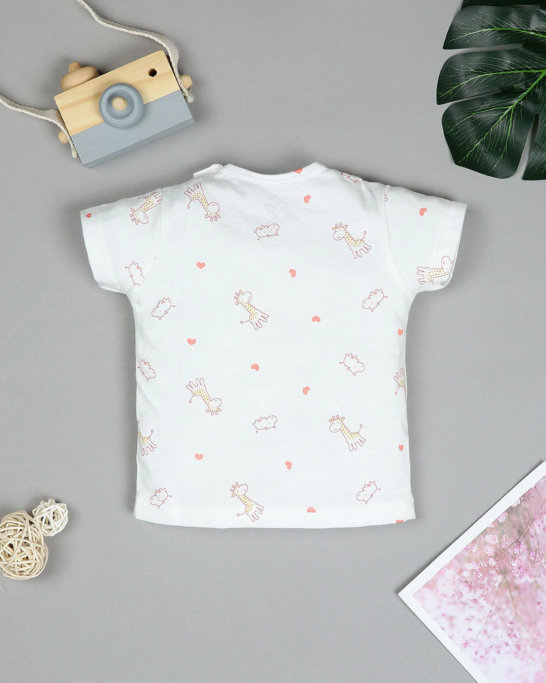 Set bộ tay ngắn bé trai Lullaby NH203V màu trắng - xanh 22