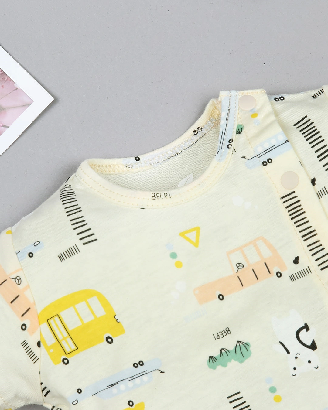 Combo 2 áo tay ngắn Lullaby NH204V màu hồng - trắng 17