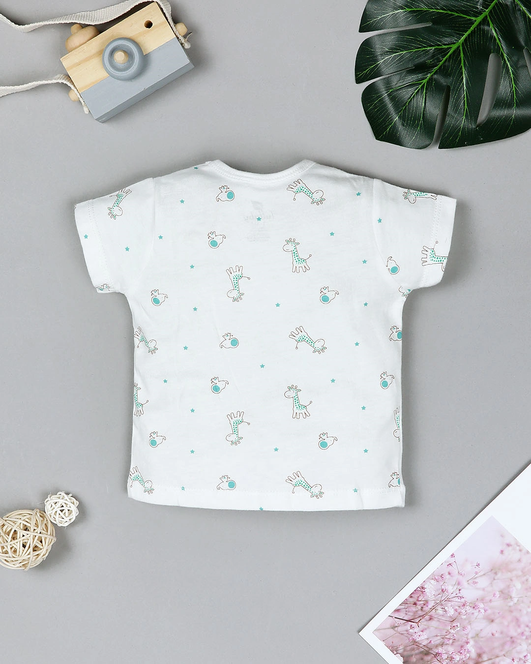 Combo 2 áo tay ngắn Lullaby NH204V màu hồng - trắng 21