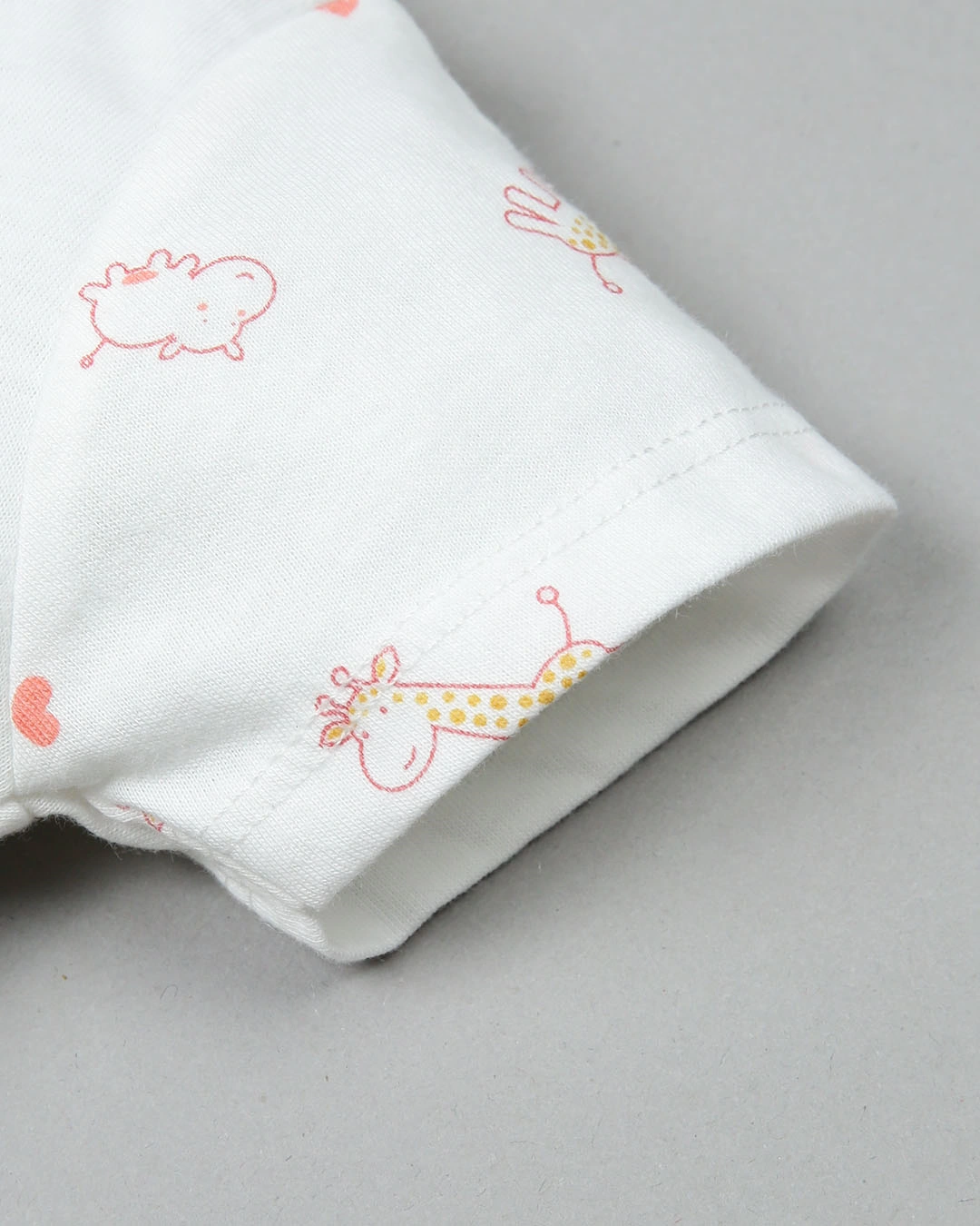 Combo 2 áo tay ngắn Lullaby NH204V màu hồng - trắng 10