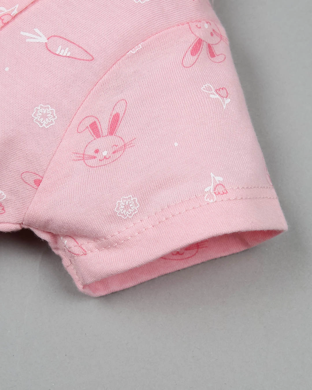 Combo 2 áo tay ngắn Lullaby NH204V màu hồng - trắng 5