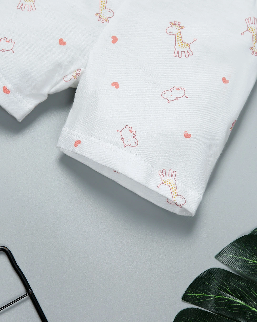 Combo 2 quần ngắn Lullaby NH205V màu hồng - trắng 5