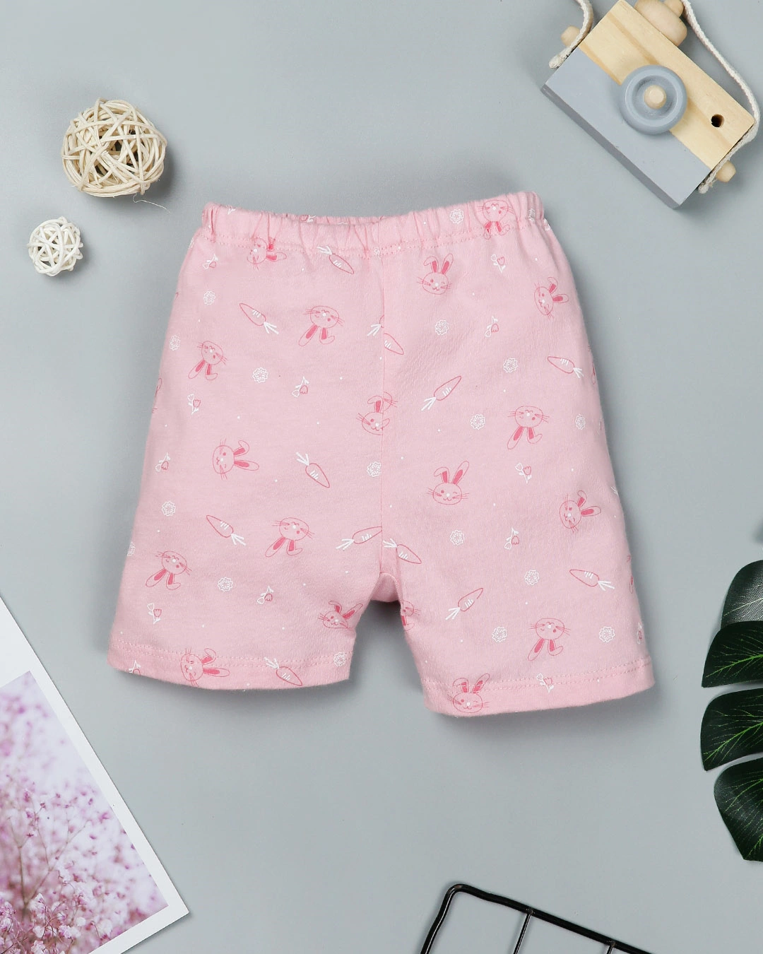 Combo 2 quần ngắn Lullaby NH205V màu hồng - trắng 7