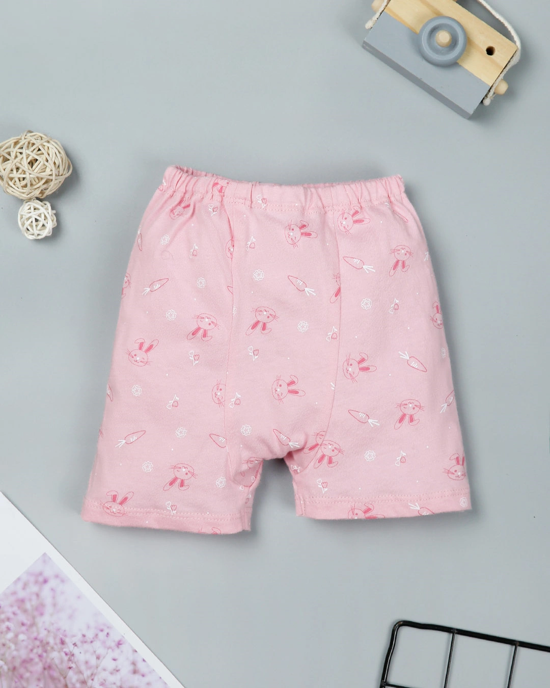 Combo 2 quần ngắn Lullaby NH205V màu hồng - trắng 8