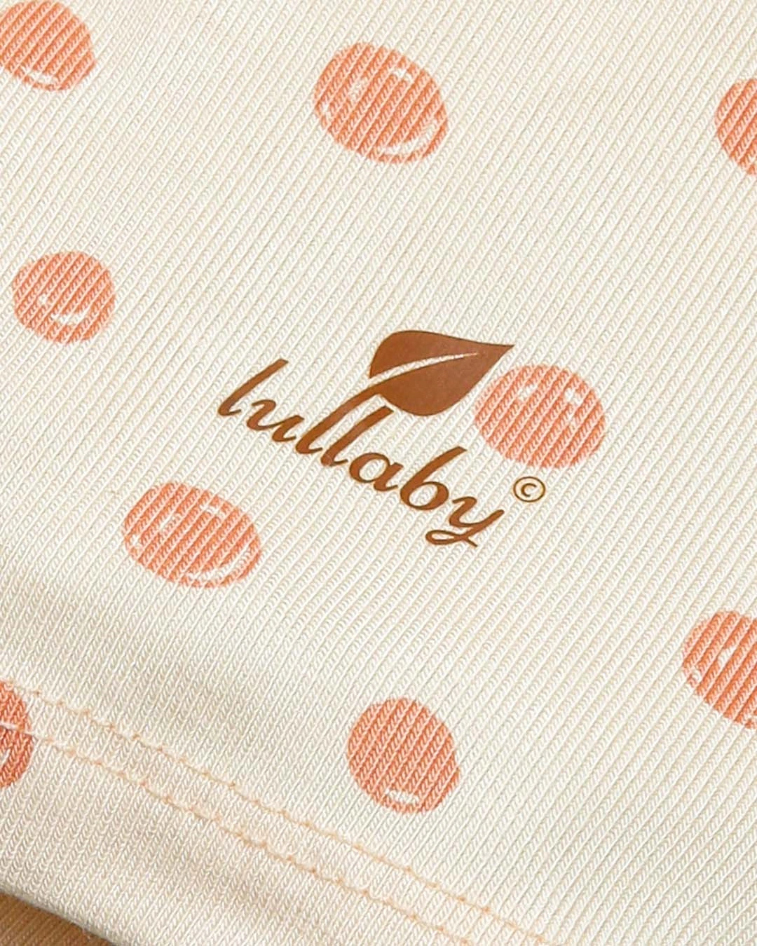 Bộ tay ngắn cài lệch Lullaby NH207V màu trắng 22
