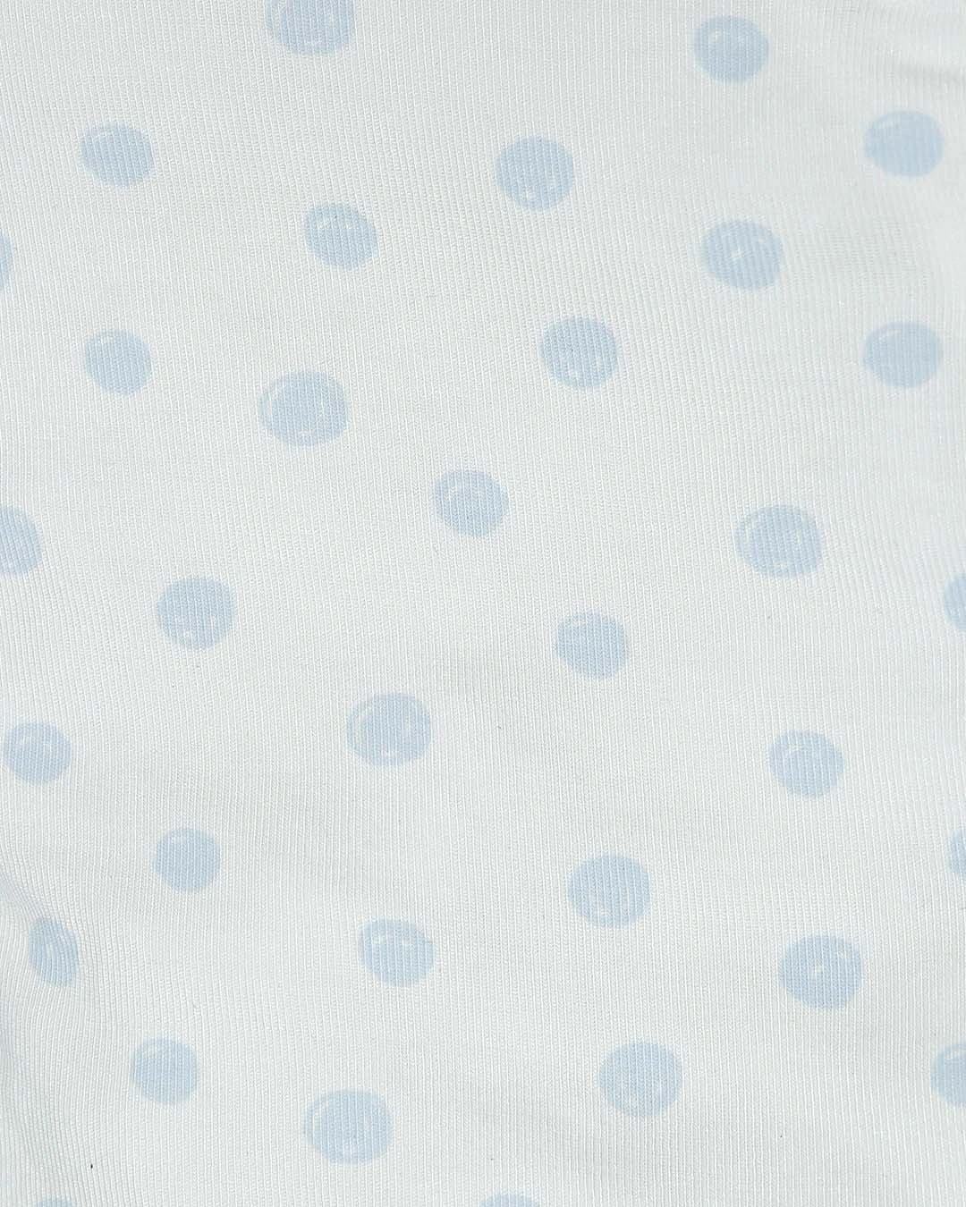 Bộ tay ngắn cài lệch Lullaby NH207V màu trắng 10