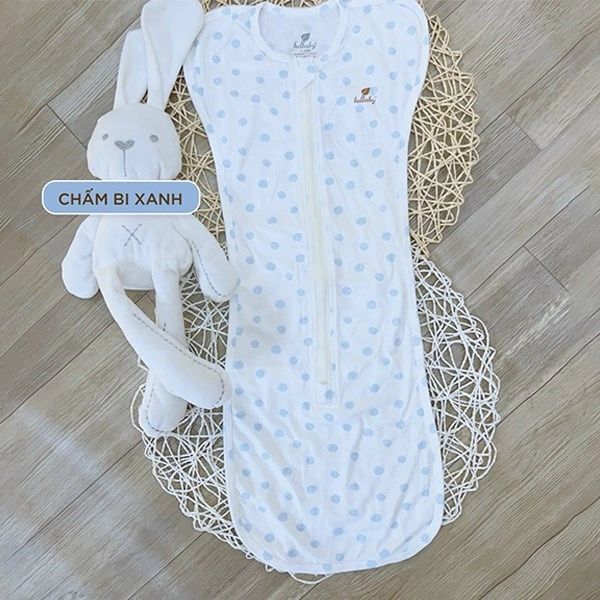 Nhộng chũn có khóa Lullaby NH225V 1 - 3 tháng màu be 9