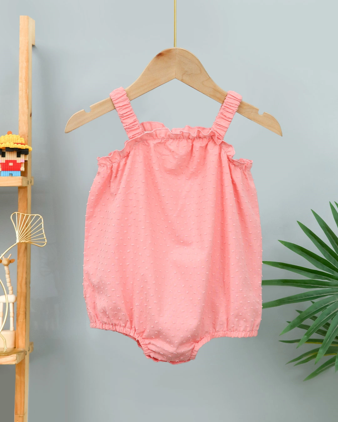 Set bodysuit bé gái Lullaby NH290V màu hồng 10