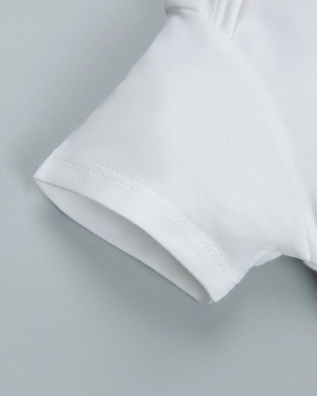 Combo 2 bodysuit tay ngắn in cá heo xanh và em bé IQ Baby màu trắng 12