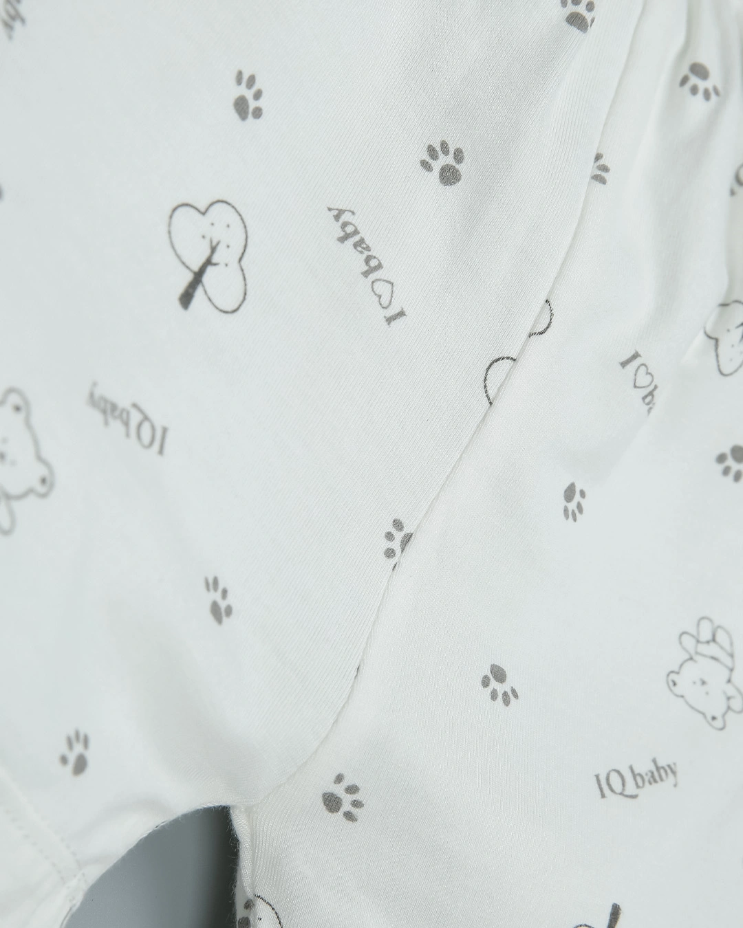 Combo 2 quần ngắn in cá heo xanh IQ Baby màu trắng 18