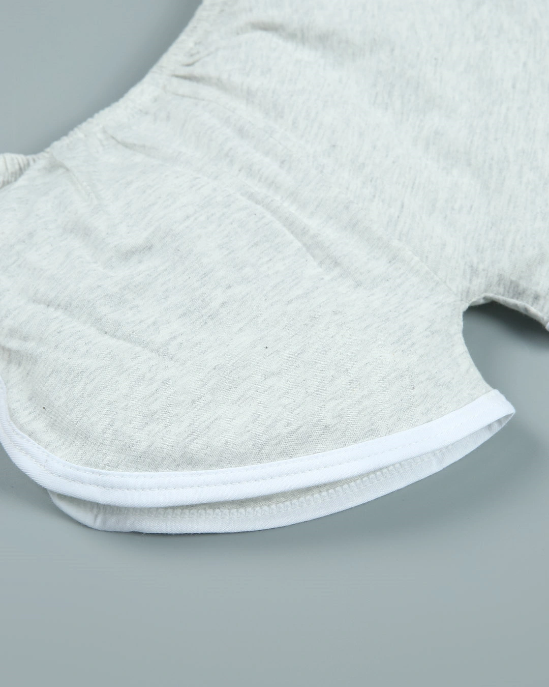 Bộ sát nách in hình rồng IQ Baby màu xám 10