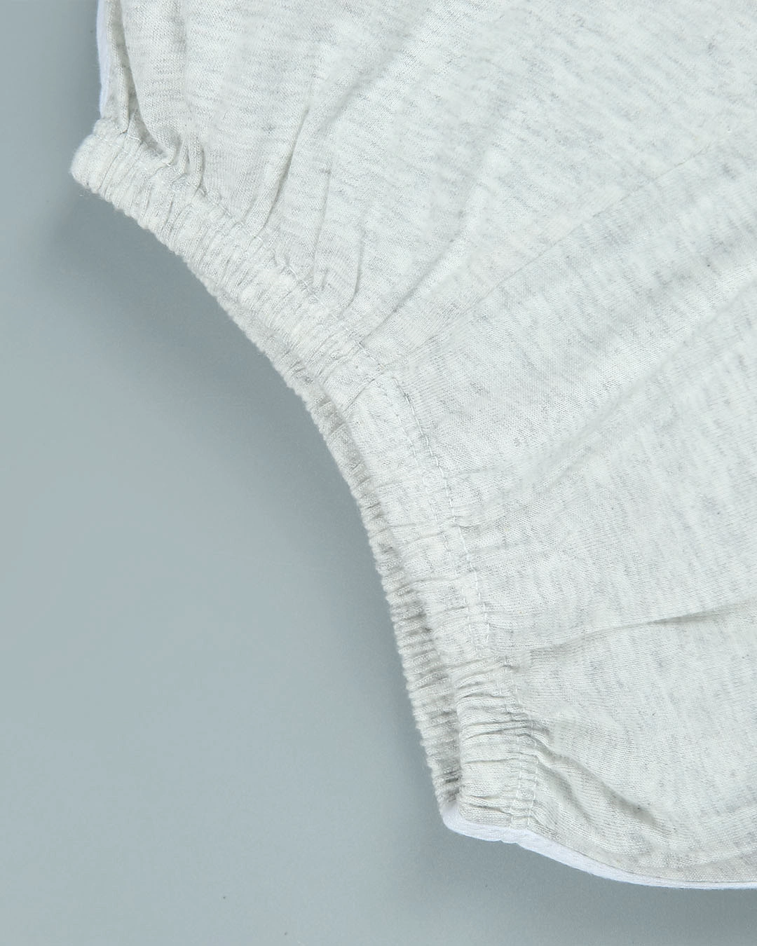 Bộ sát nách in hình rồng IQ Baby màu xám 9