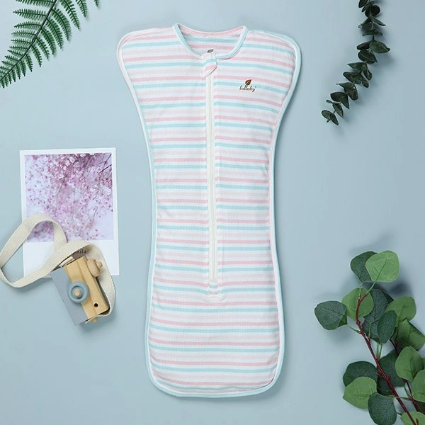 Nhộng chũn có khóa Lullaby NH871R 1 - 3 tháng màu xanh - hồng 1