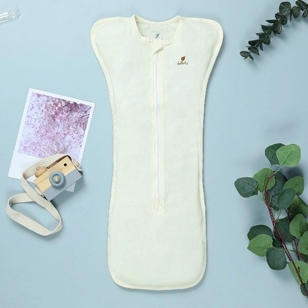 Nhộng chũn có khóa Lullaby NH871R 1 - 3 tháng màu vàng nhạt 1