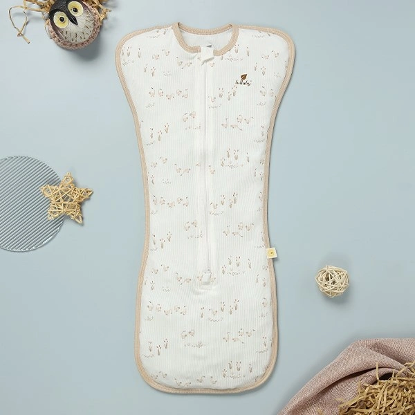 Nhộng chũn có khóa Lullaby NH849R 1 - 3 tháng màu trắng 25