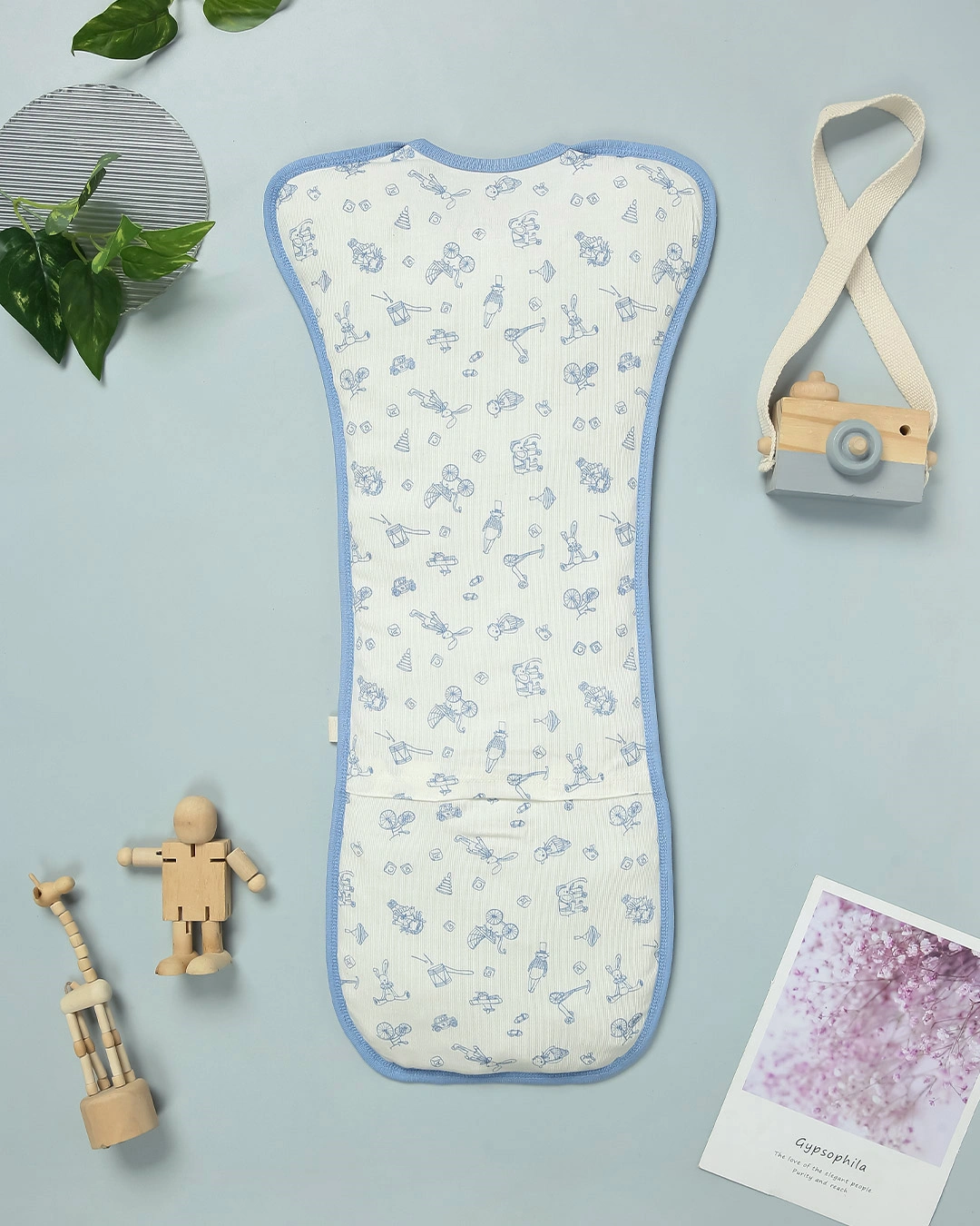 Nhộng chũn có khóa Lullaby NH849R 1 - 3 tháng màu trắng 10