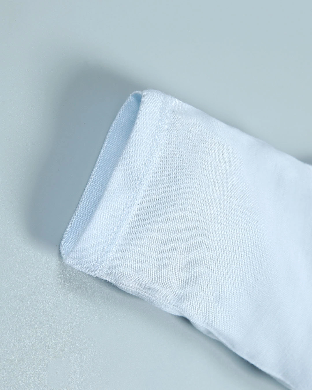 Áo tay dài in voi IQ Baby màu trắng - xanh dương 4