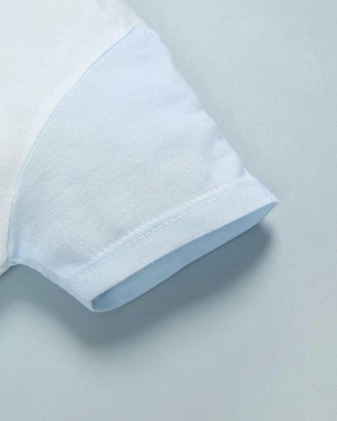 Áo tay ngắn in voi IQ Baby màu trắng - hồng 11