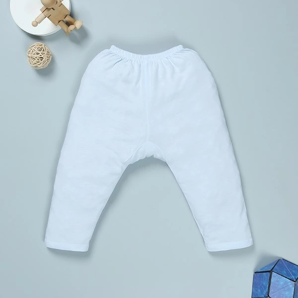 Quần dài IQ Baby visco màu xanh 1