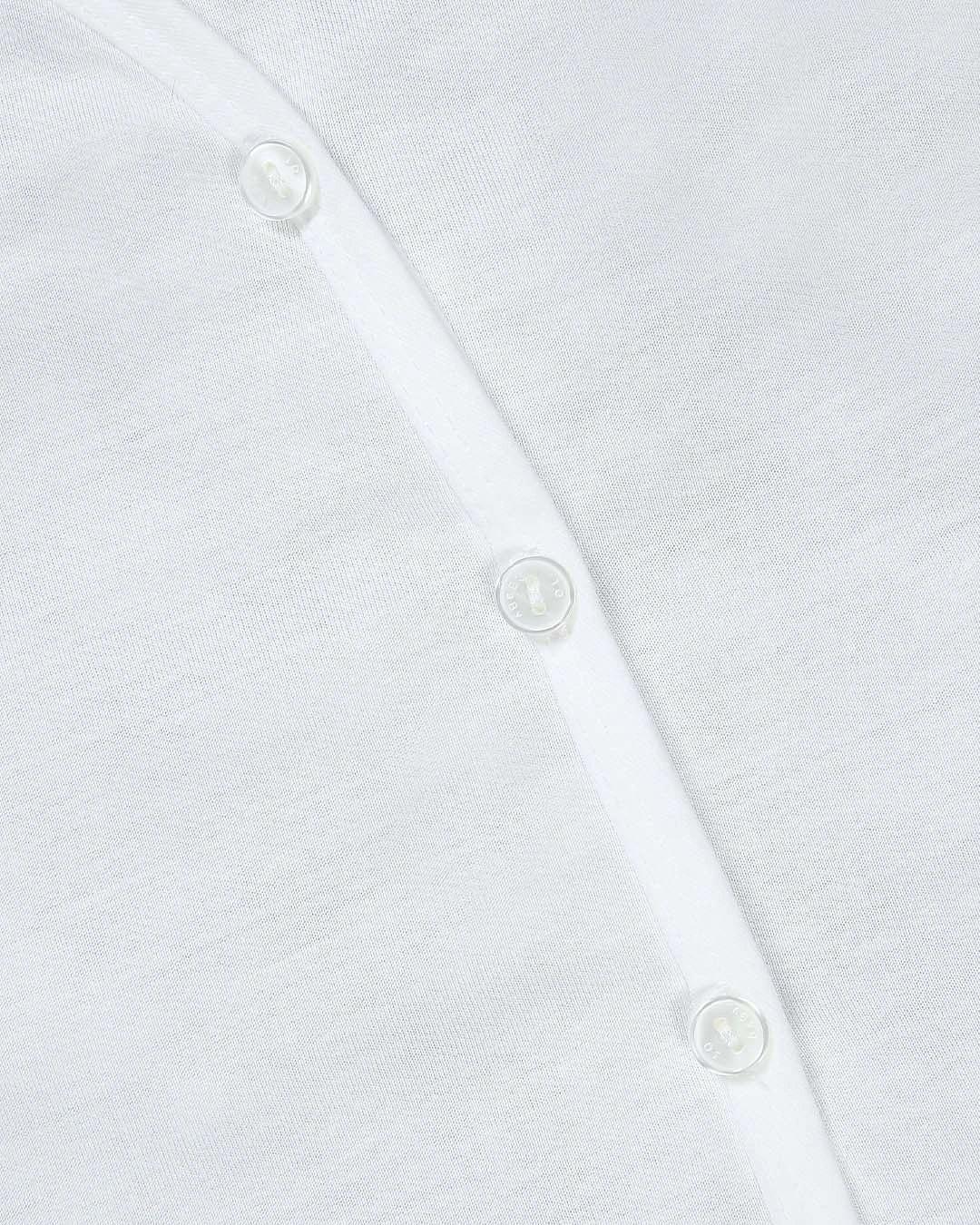 Áo tay ngắn in voi IQ Baby màu trắng - hồng 5