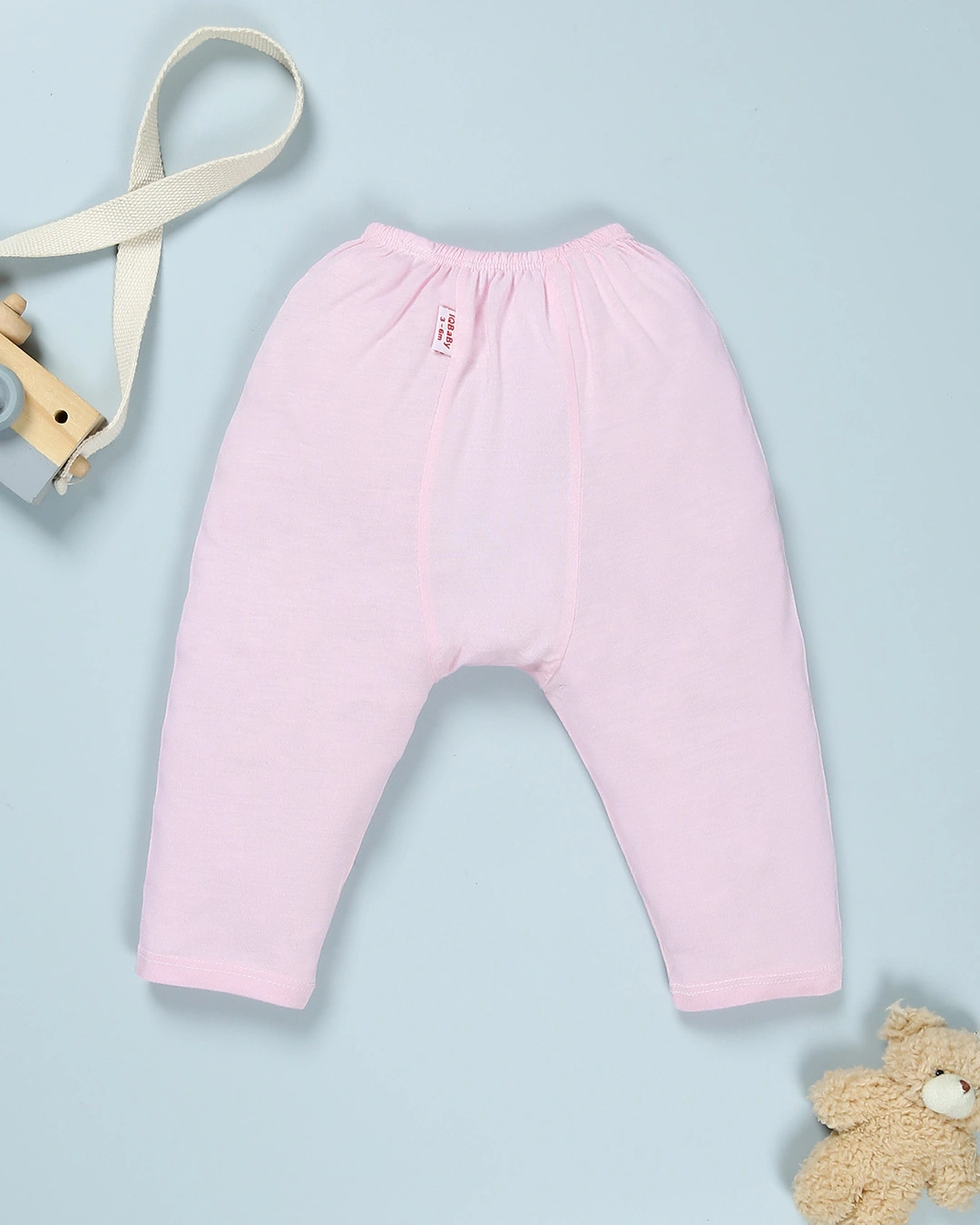 Quần dài IQ Baby visco màu xanh 7