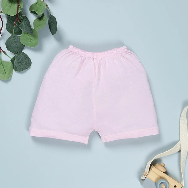 Quần ngắn IQ Baby visco màu hồng 1