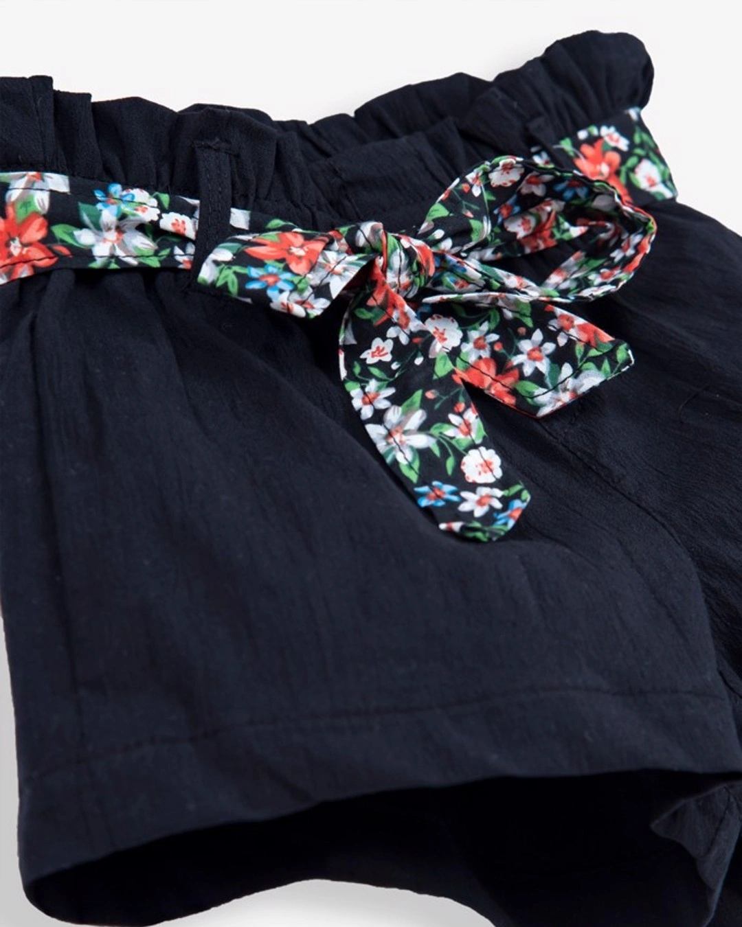 Quần short bé gái Rabity 91.116 màu đen 3