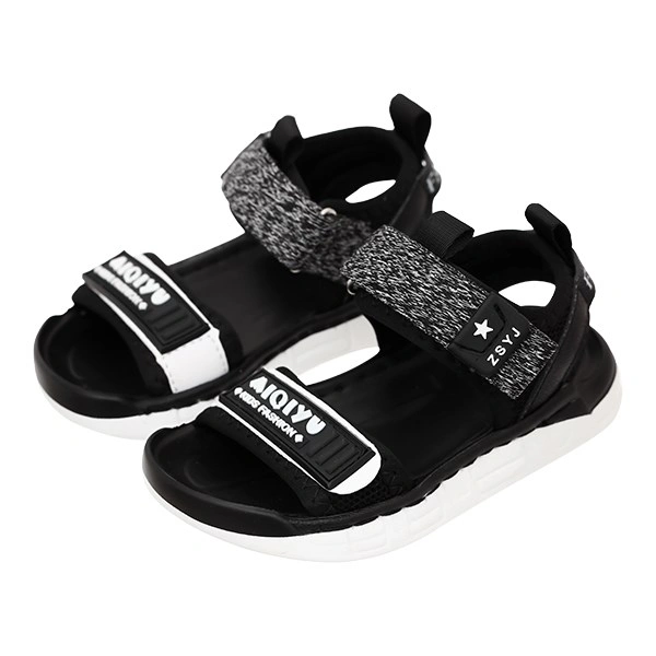 Giày sandal cho bé Á Châu Avakids AC6 màu xanh - đen 5