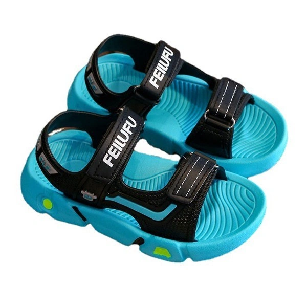 Giày sandal cho bé Á Châu Avakids AC7 màu xám - đen 3