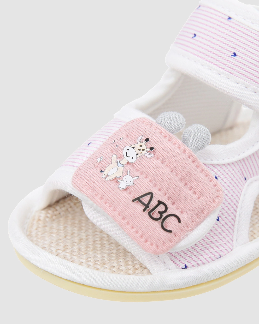 Giày tập đi cho bé Á Châu AC526 màu hồng 5