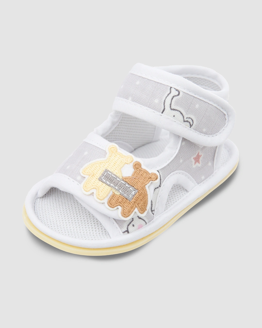 Giày tập đi cho bé Á Châu AC5012 màu xám 3