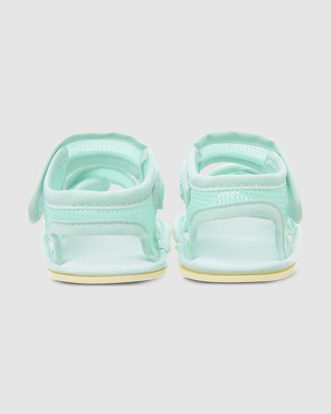 Giày tập đi cho bé Á Châu in hình mặt cáo màu xanh lá 8