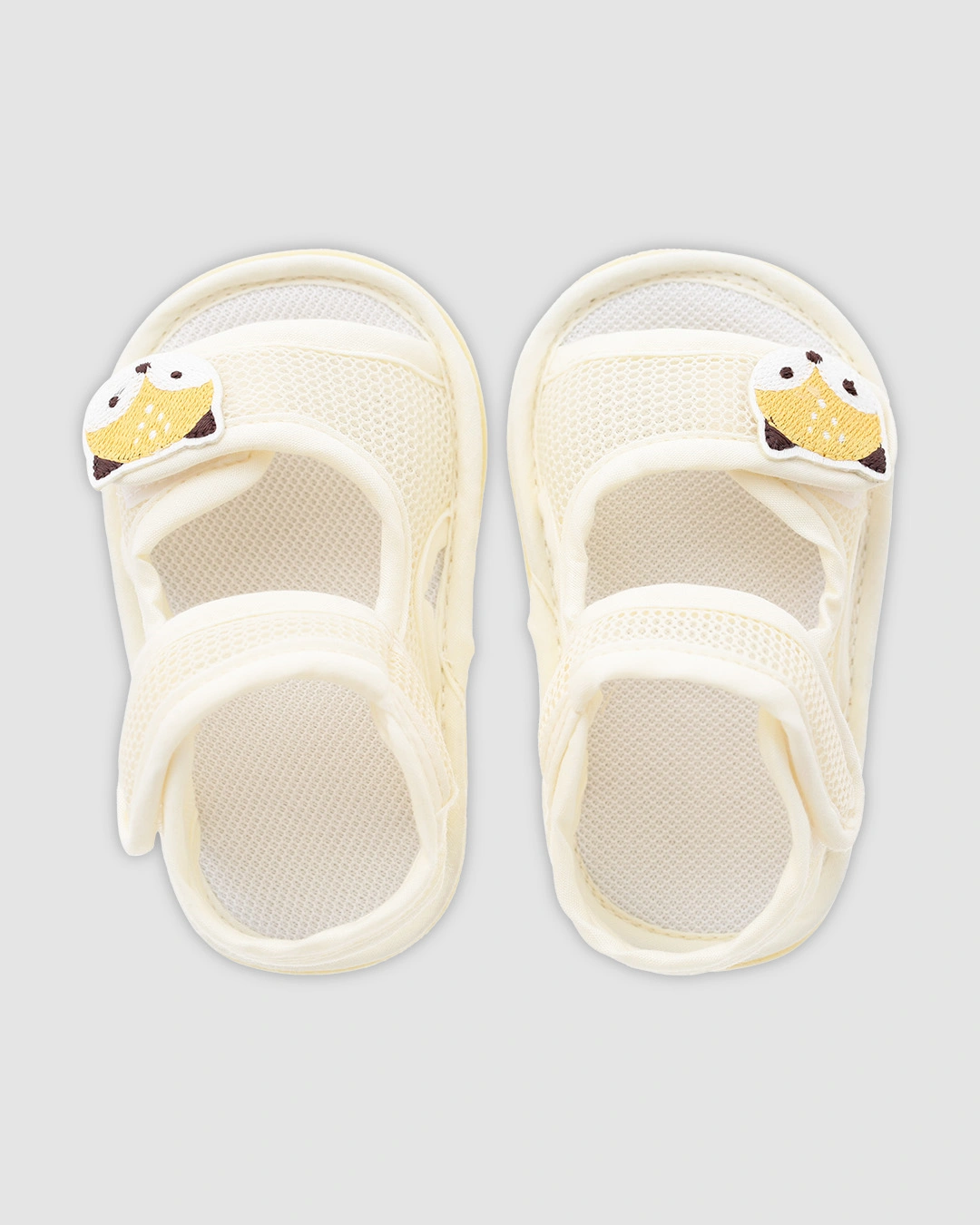 Giày tập đi cho bé Á Châu in hình mặt cáo màu xanh dương 23