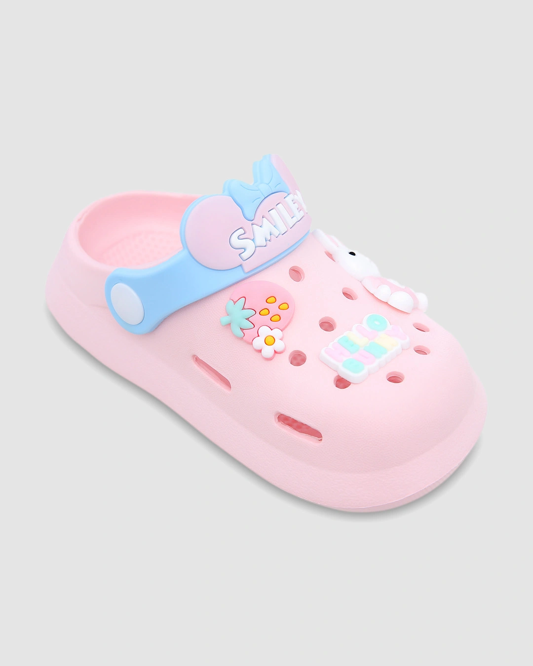 Dép sục cho bé Á Châu Avakids AC27 màu hồng 2