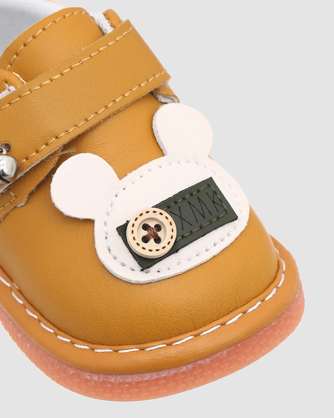 Giày tập đi cho bé Á Châu Avakids AC31 màu cam 5