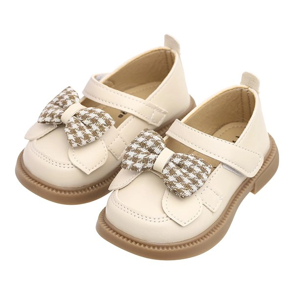 Giày búp bê cho bé Á Châu Avakids AC33 màu kem 1