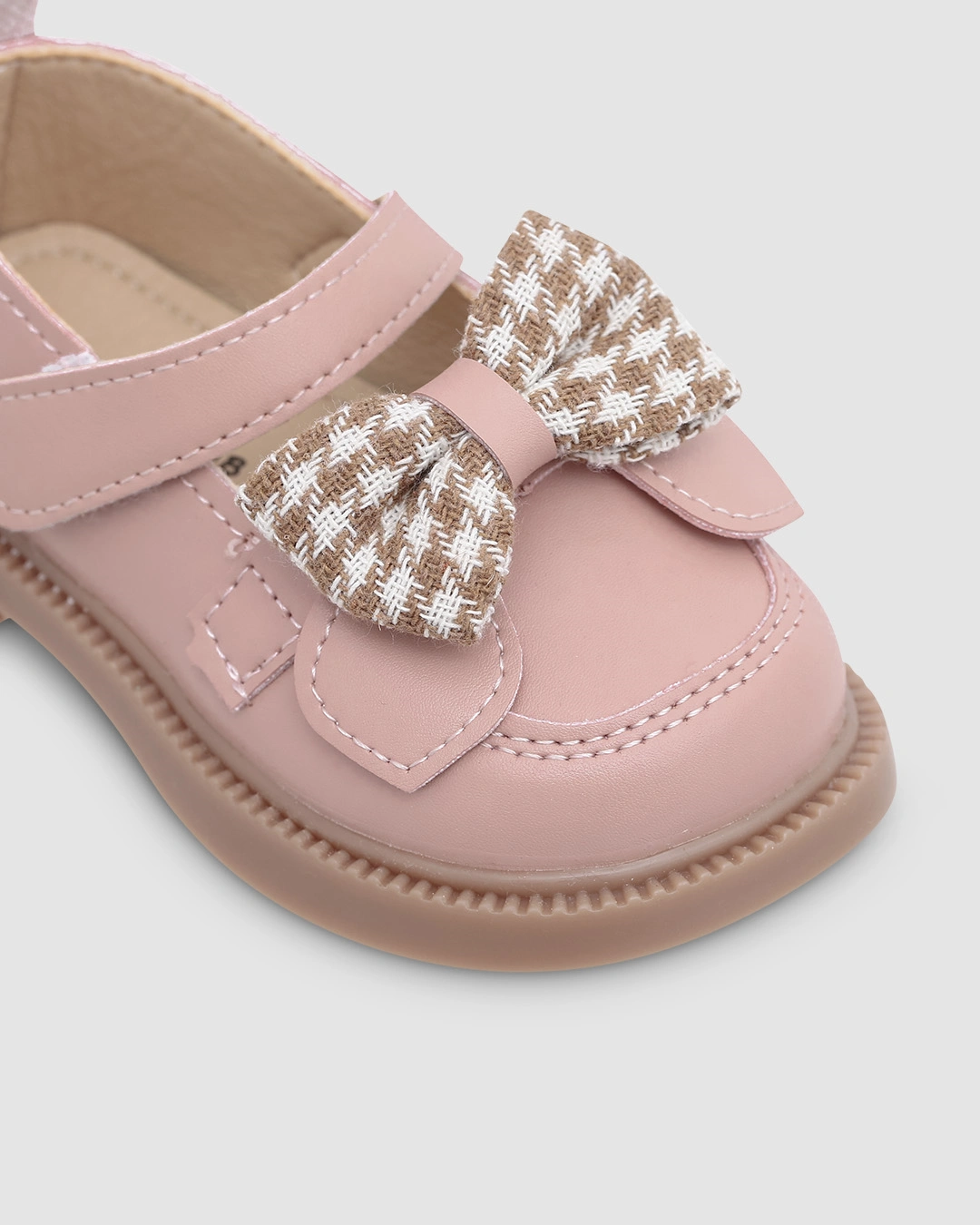 Giày búp bê cho bé Á Châu Avakids AC33 màu hồng 5