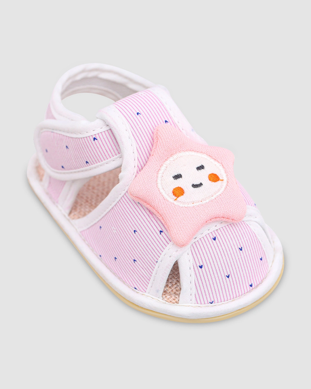 Giày tập đi cho bé Á Châu Avakids AC45 màu hồng 2