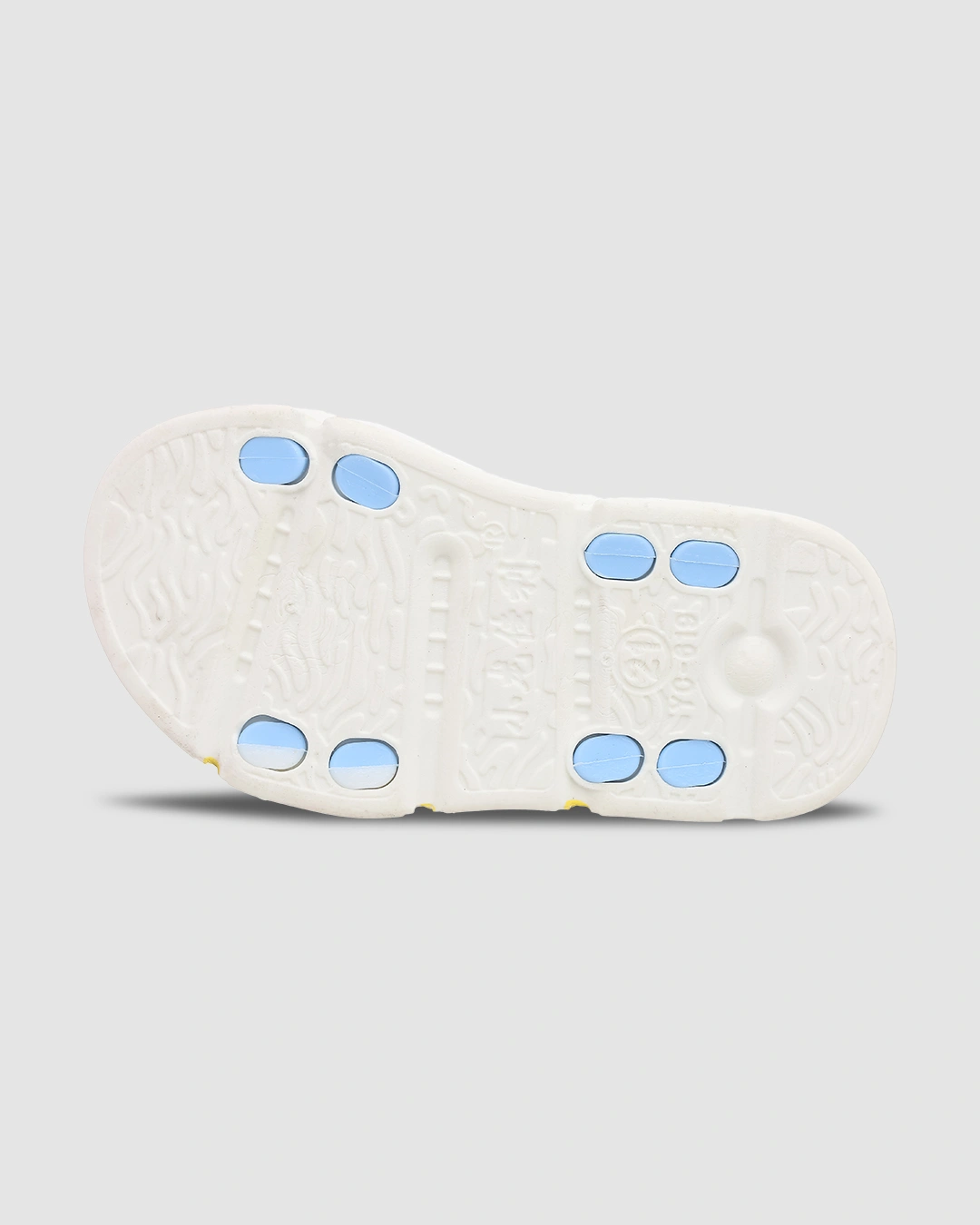 Giày sandal cho bé trai Á Châu Avakids AC34 màu xanh dương - vàng 4